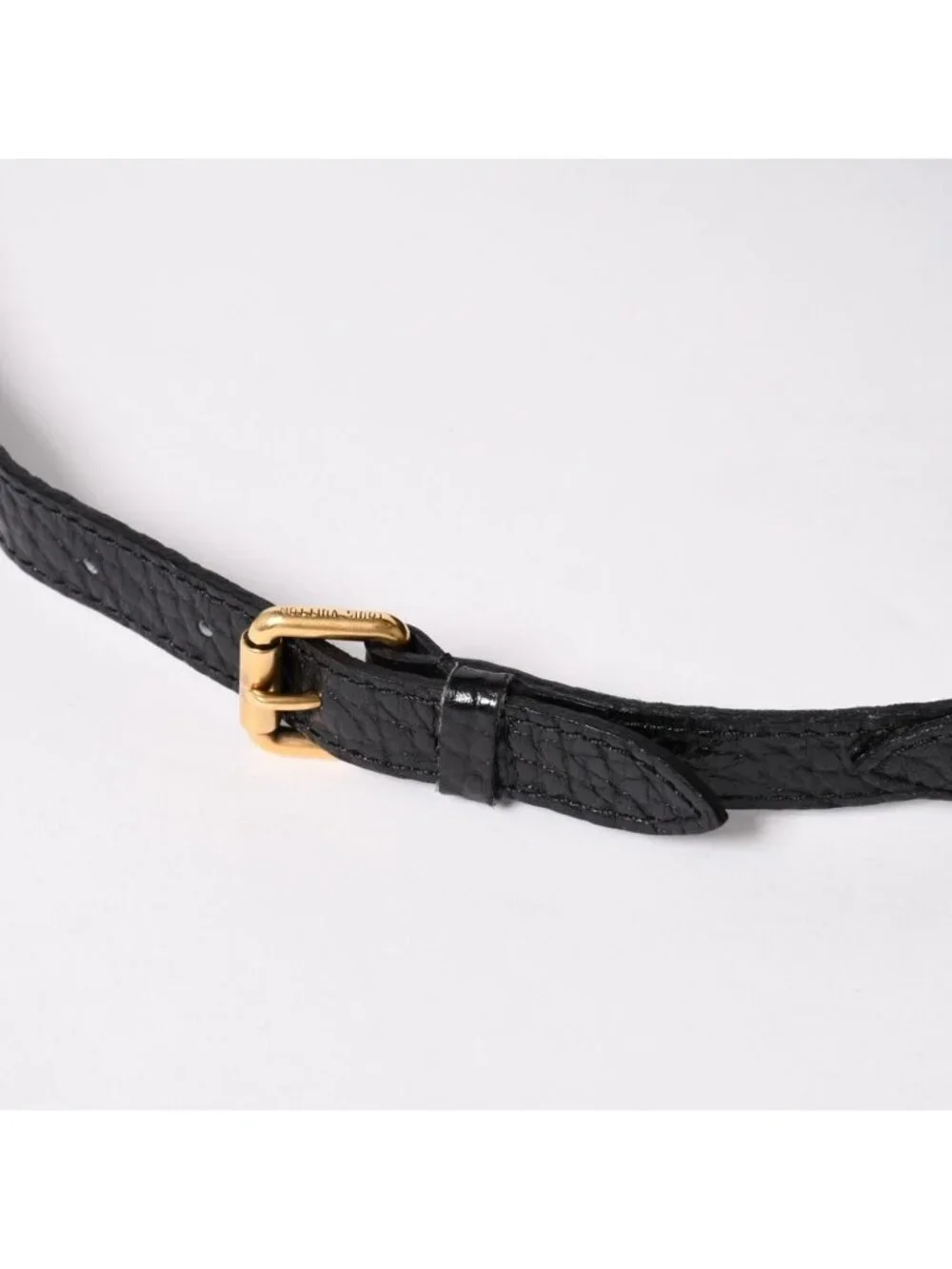 Louis Vuitton Shoulder Bag Slightly Monogram Denim Black Gold